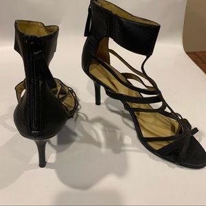 Nine West strappy low heel